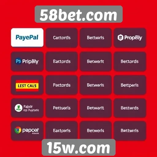 Exploração das opções de pagamento disponíveis no 58bet